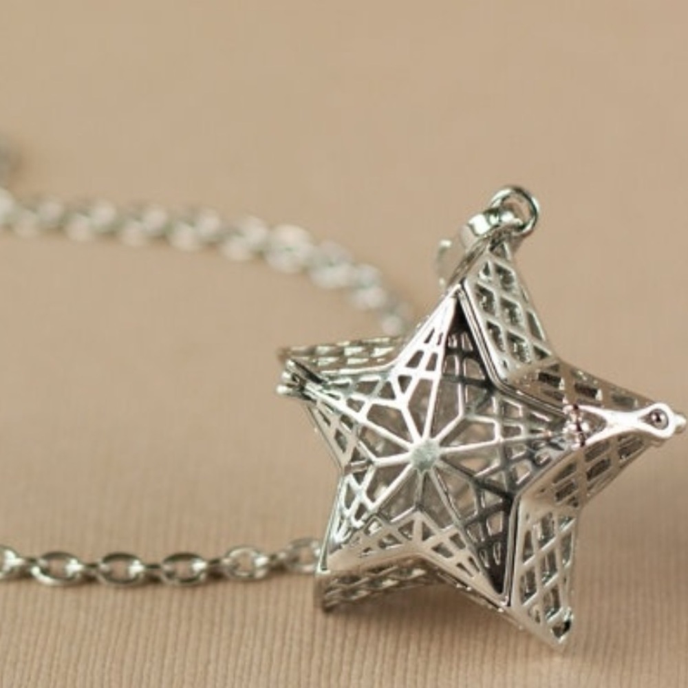 Aromatherapy Pendant Locket Diffuser Necklace